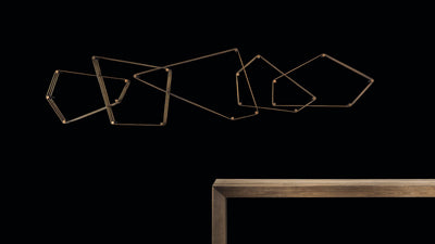 Desktop / Tangram Wall Mounted Shelving, designed by Massimo Castagna for Henge