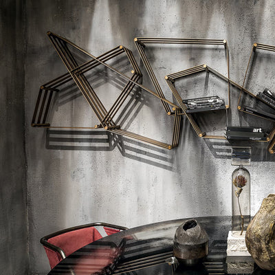 Mobile / Tangram Wall Mounted Shelving, designed by Massimo Castagna for Henge