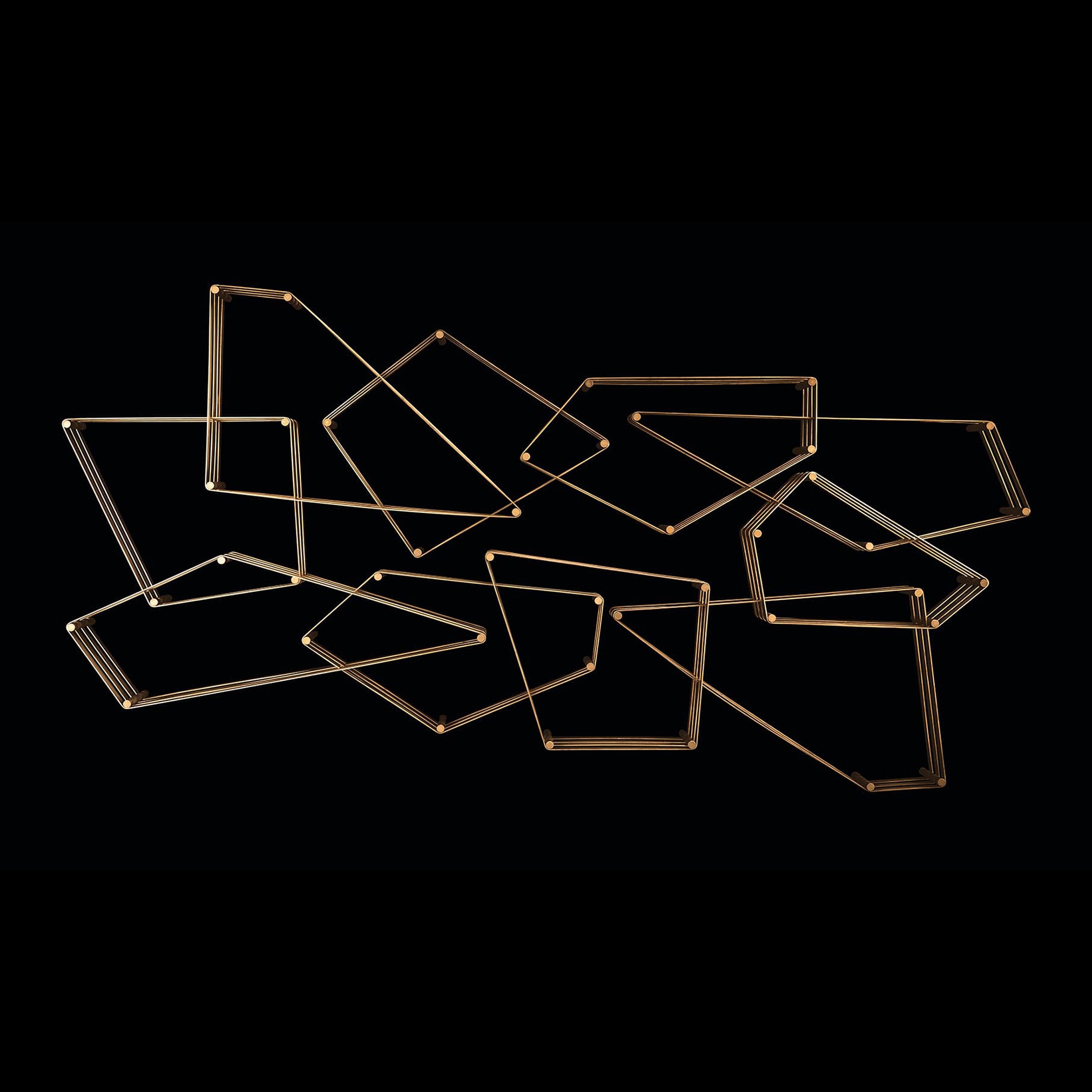 Mobile / Tangram Wall Mounted Shelving, designed by Massimo Castagna for Henge