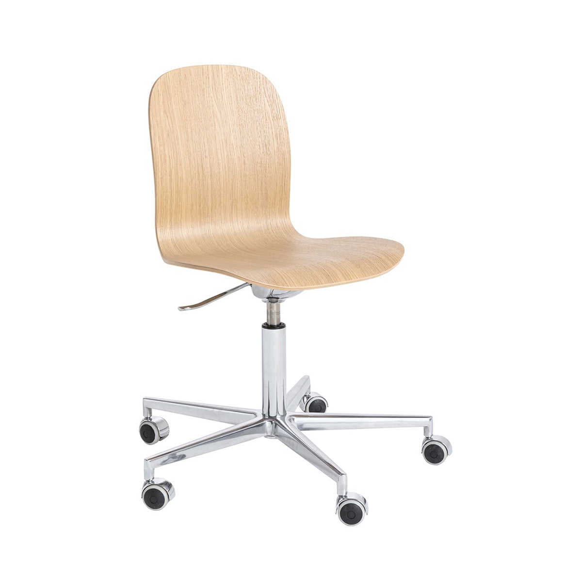 Mobile / Tate Wood Office Chair designed by Jasper Morrison for Cappellini