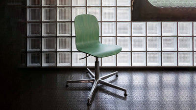 Desktop / Tate Wood Office Chair designed by Jasper Morrison for Cappellini