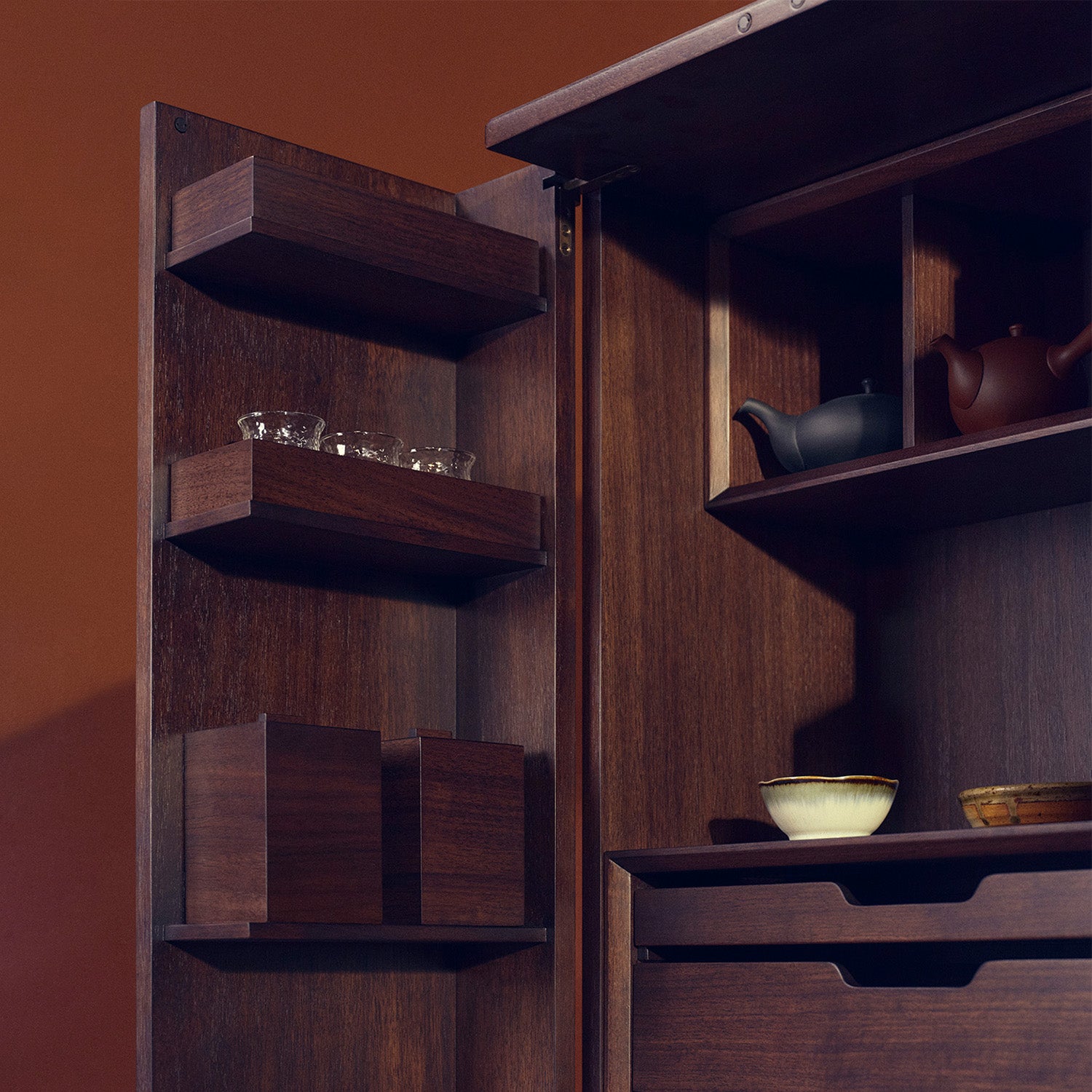 Mobile / Teahouse Cabinet by Christophe Pillet for Ceccotti Collezioni