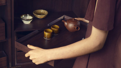 Desktop / Teahouse Cabinet by Christophe Pillet for Ceccotti Collezioni