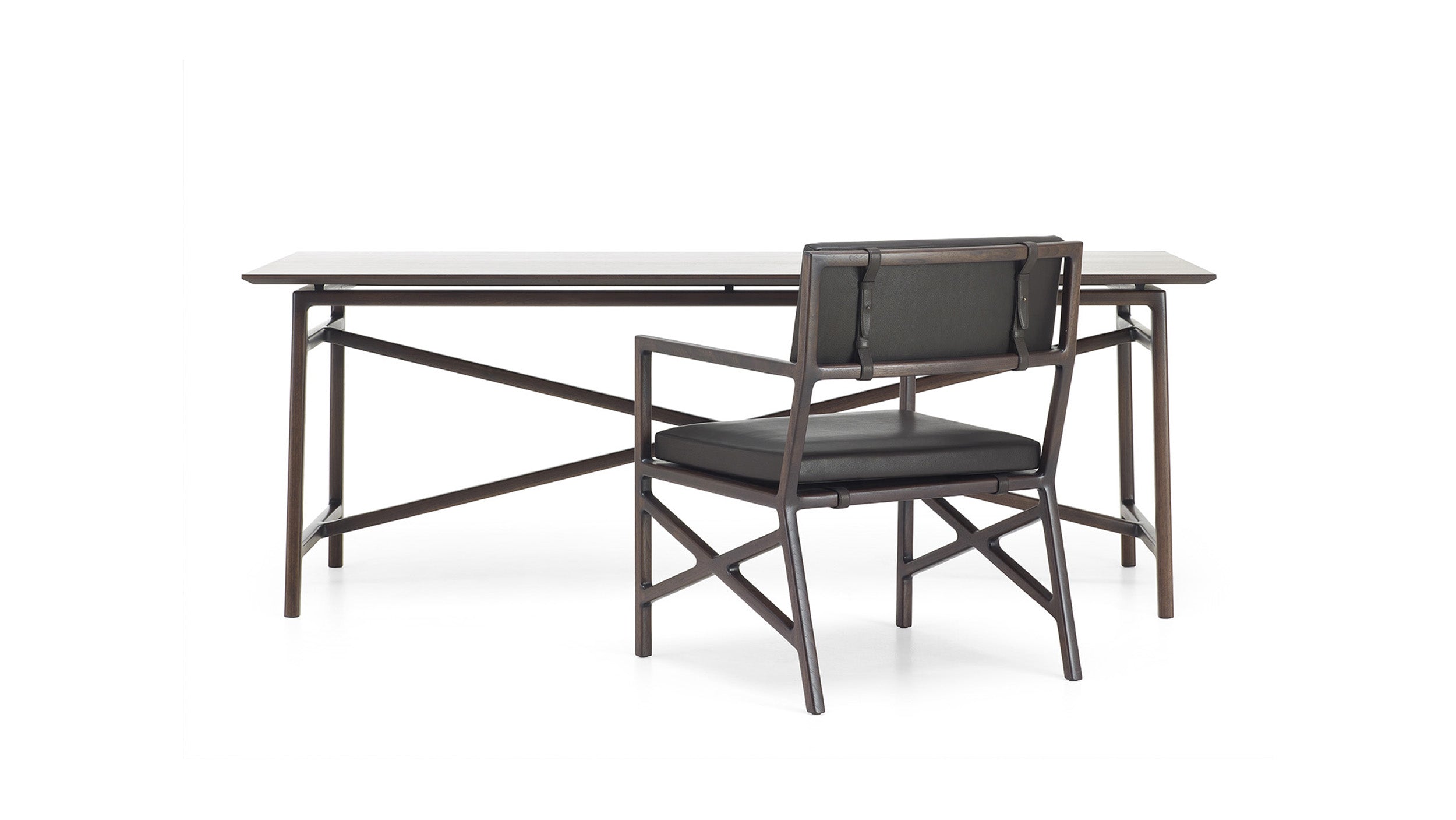 Desktop / Teahouse Chair, designed by Christophe Pillet for Ceccotti Collezioni