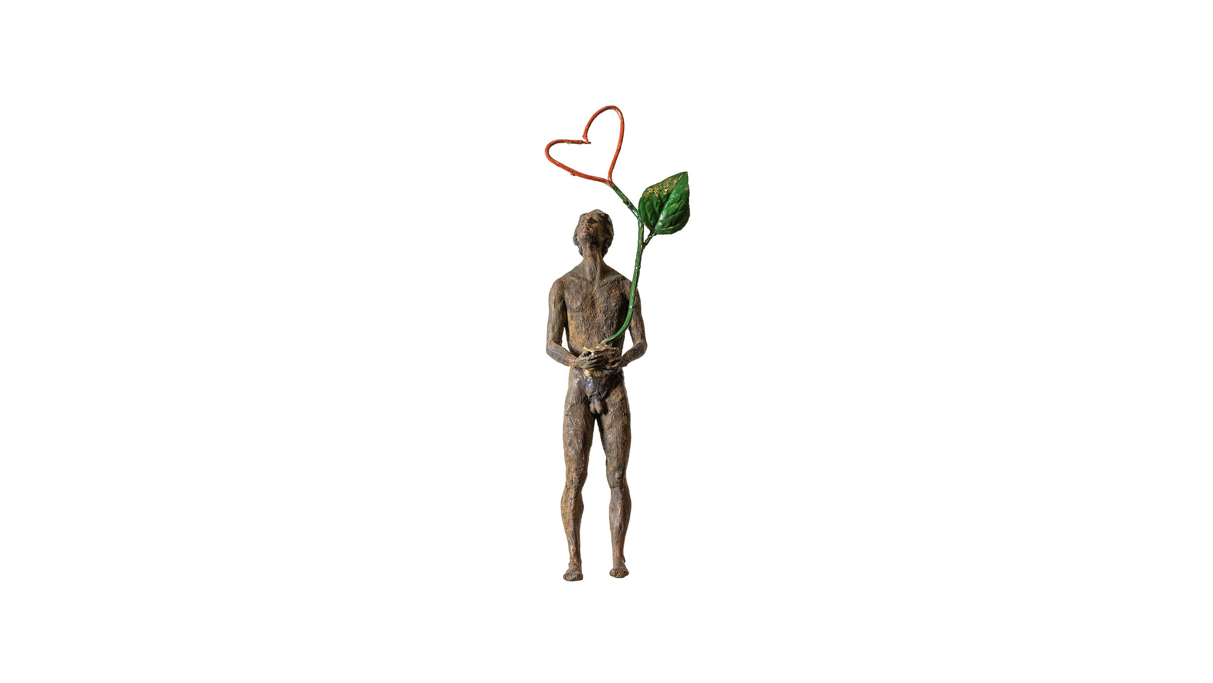 Desktop / Thoughts IV – Love sculpture, designed by Raffaella Benetti for Gardeco