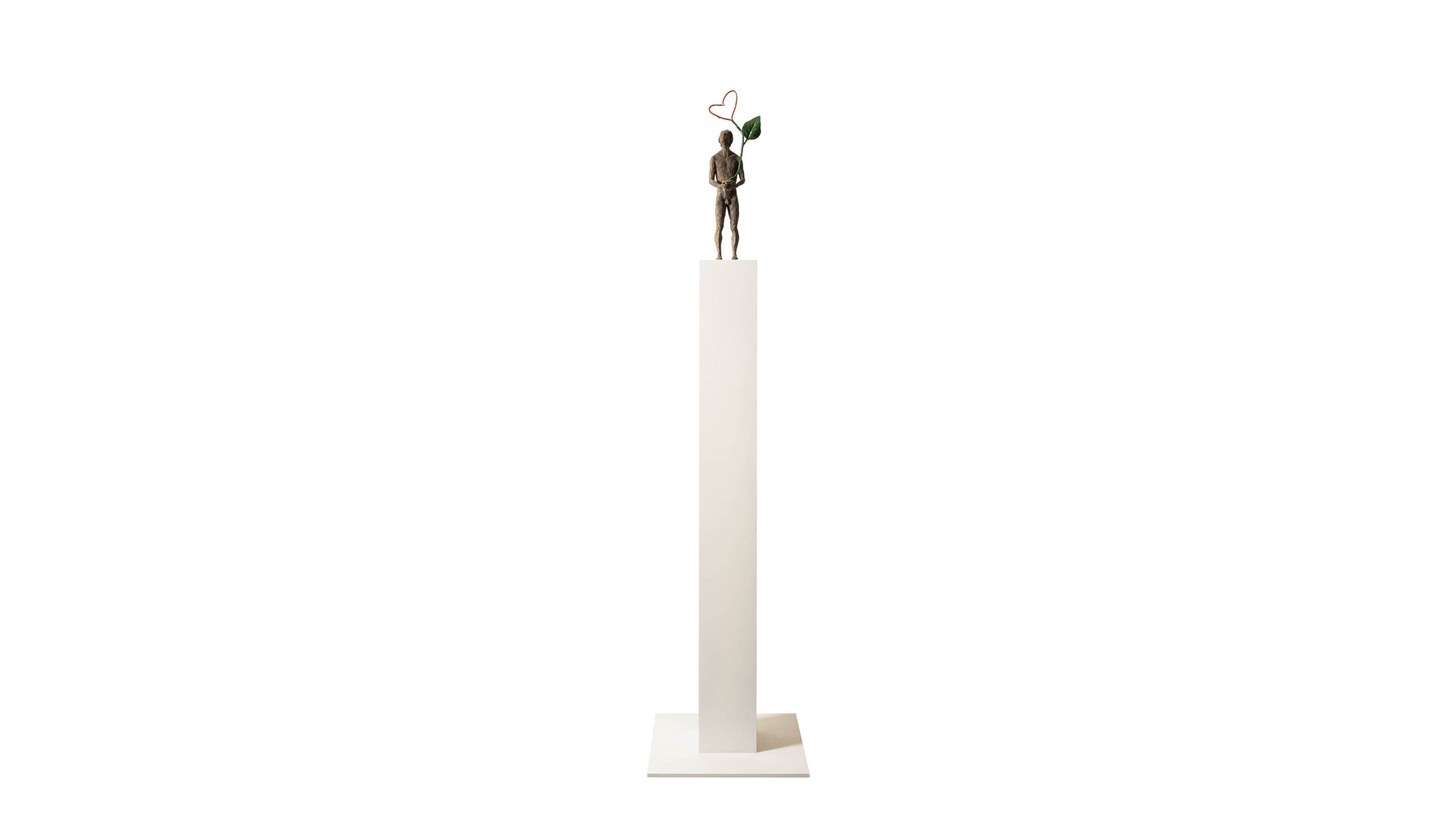 Desktop / Thoughts IV – Love sculpture, designed by Raffaella Benetti for Gardeco