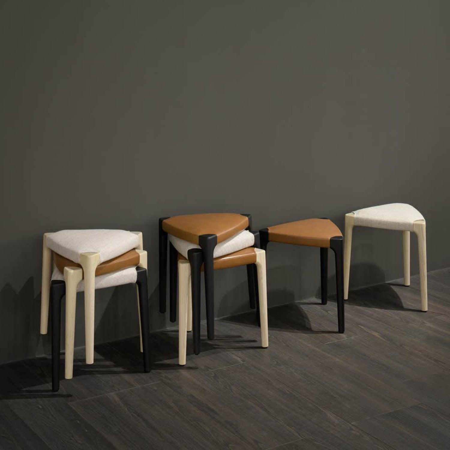 Mobile / Ticino Stool, designed by Shibuleru for Living Divani