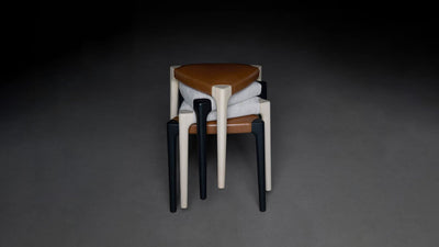 Desktop / Ticino Stool, designed by Shibuleru for Living Divani