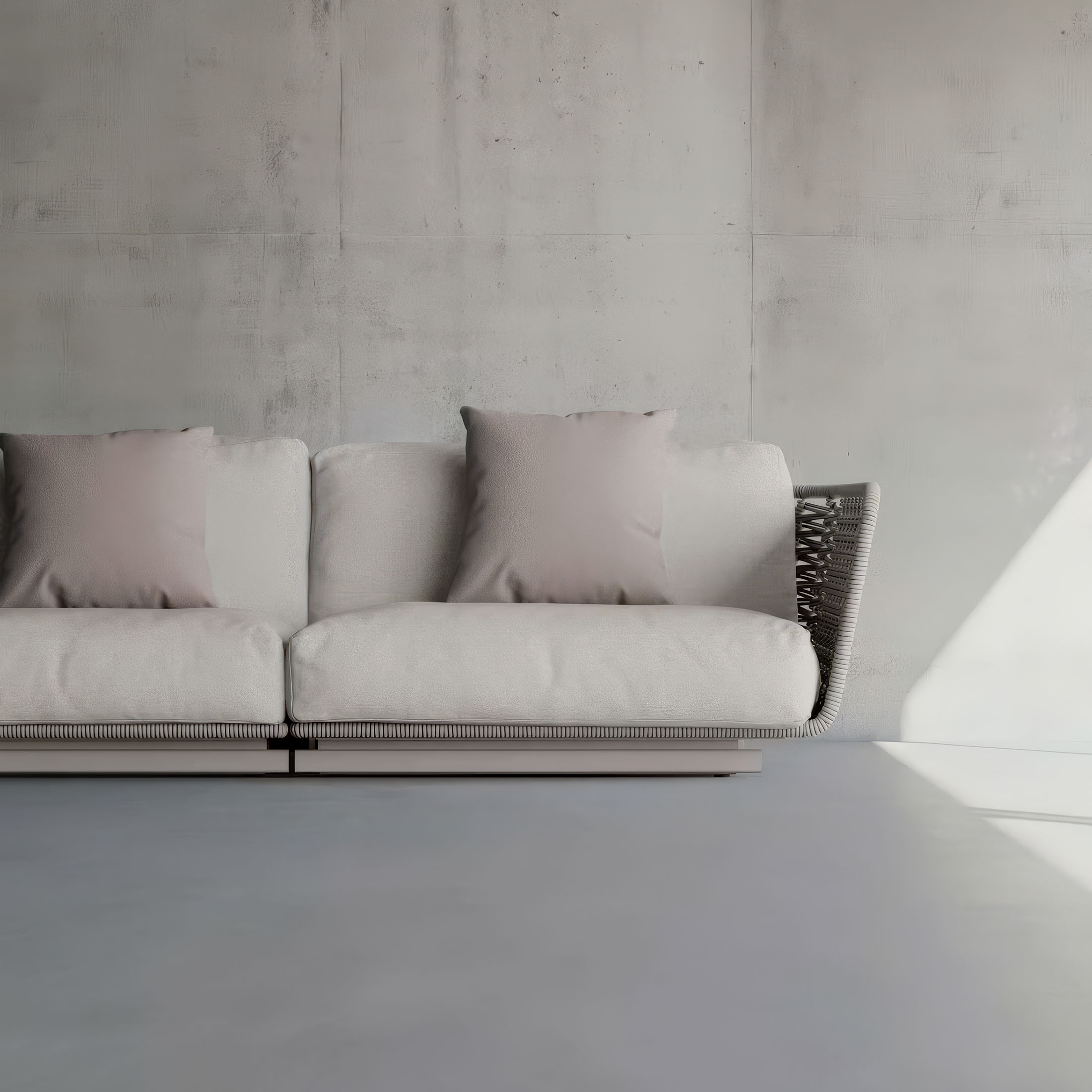 Tilos Sofa 250cm Without Side Cushions