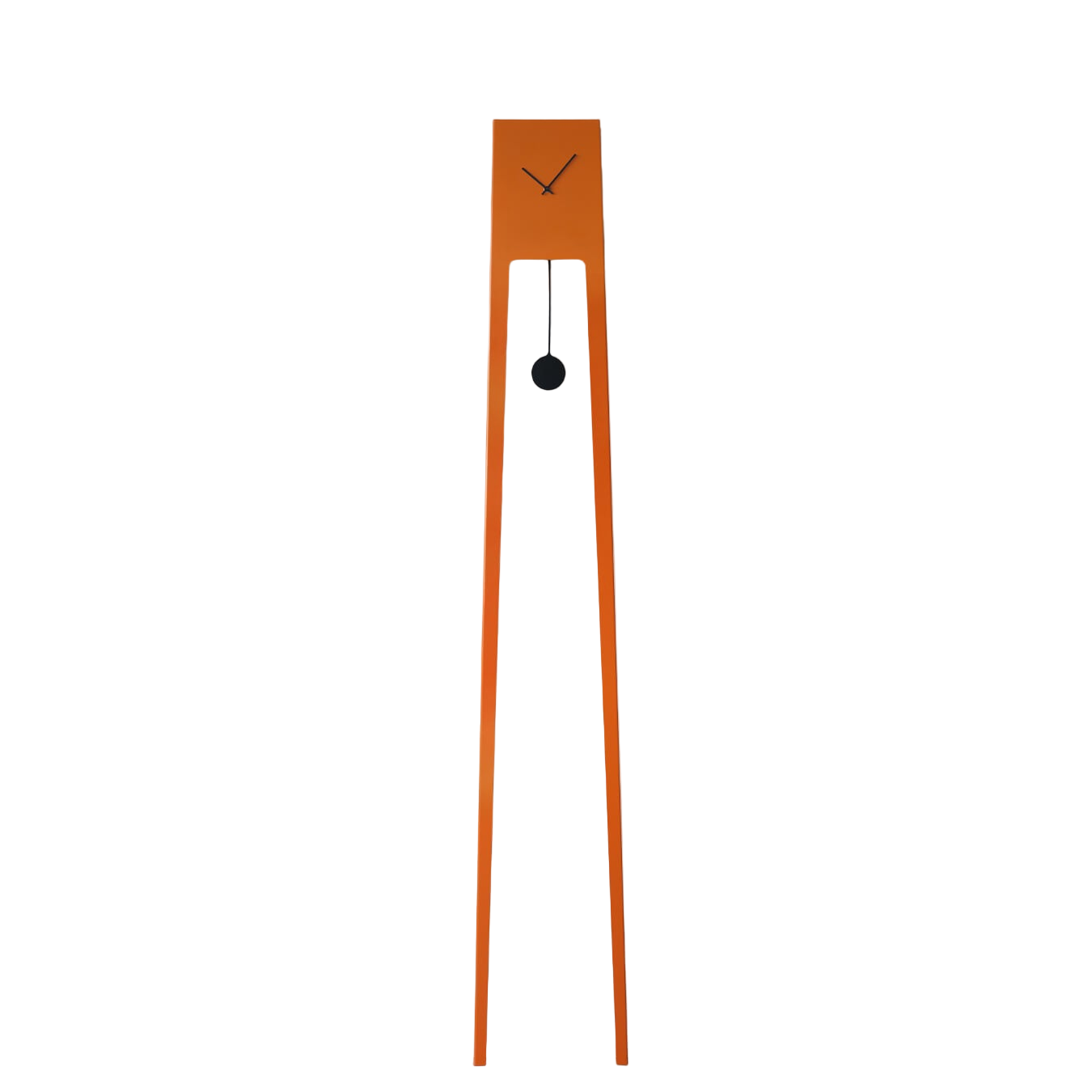 Orange / Mobile / BlackMenu / Tiuku Standing Pendulum Clock, designed by Ari Kanerva