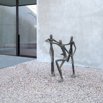 Mobile / To Enjoy Bronze Sculpture, designed by Ann Vrielinck for Gardeco