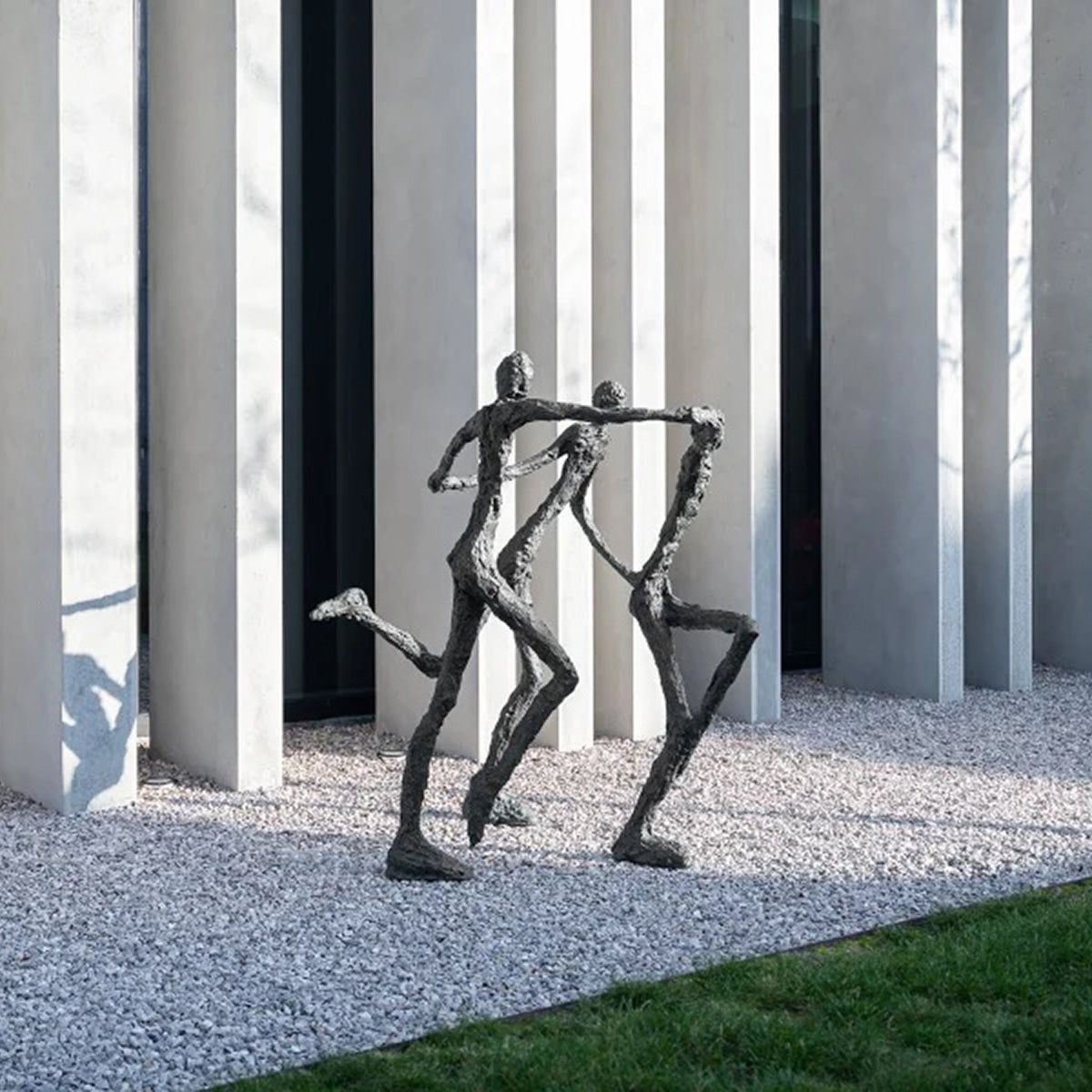 Mobile / To Enjoy Bronze Sculpture, designed by Ann Vrielinck for Gardeco