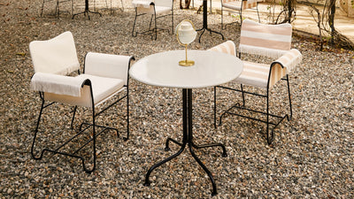 Desktop / Tropique Dining Chair, designed by Mathieu Matégot for Gubi