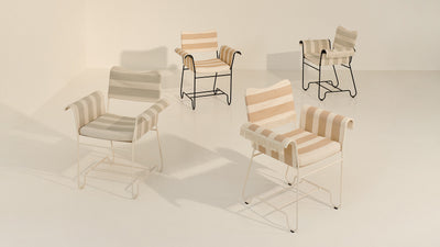 Desktop / Tropique Dining Chair, designed by Mathieu Matégot for Gubi