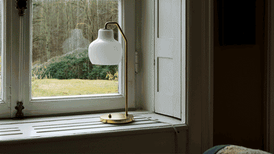 Desktop / VL Ring Crown Table Lamp, designed by Vilhelm Lauritzen for Louis Poulsen