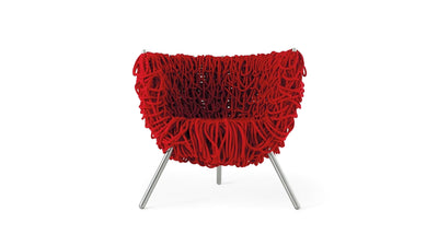 Desktop / Vermelha Chair, designed by Fernando and Humberto Campana for Edra