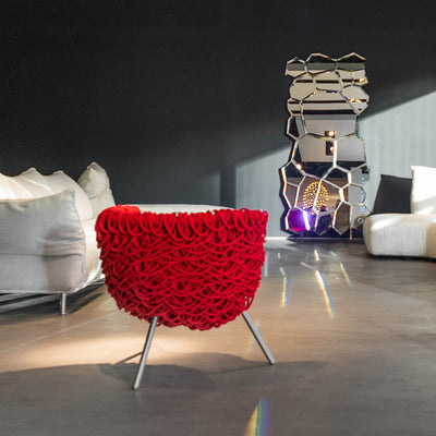 Mobile / Vermelha Chair, designed by Fernando and Humberto Campana for Edra