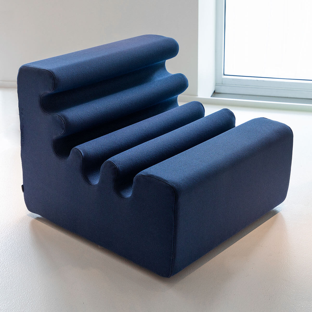 Blue / Mobile / BlackMenu / Karelia Chair designed by Liisi Beckmann