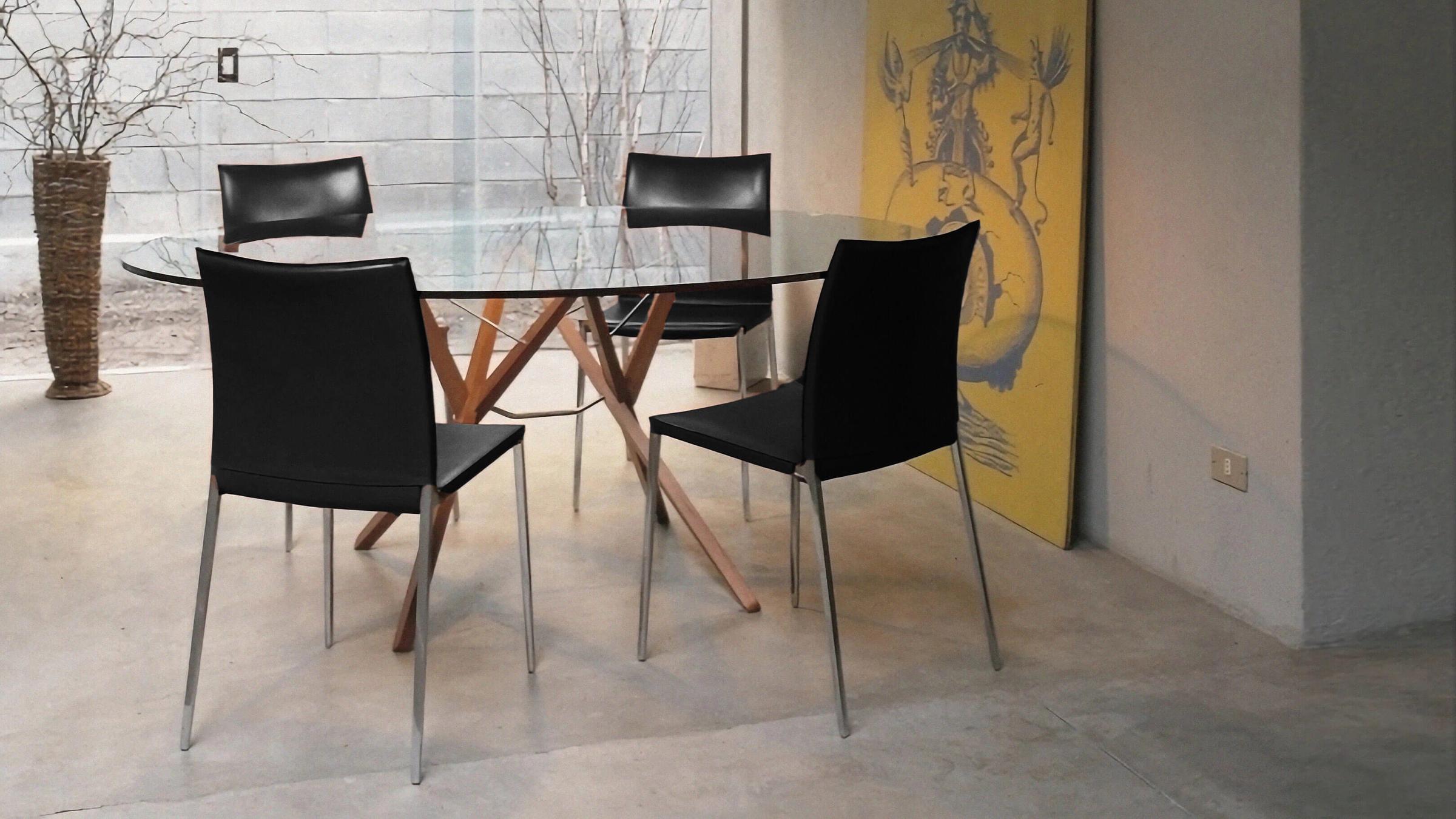 Zanotta Chair Lia Dining Chair