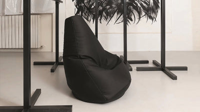Black / Desktop / BlackMenu / Sacco VIP Bean Bag Chair by Gatti, Paolini and Teodoro for Zanotta