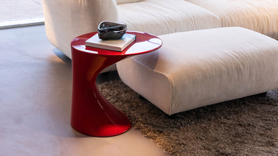 Amaranth / Desktop / WhiteMenu / Tod Side Table, designed by Todd Bracher