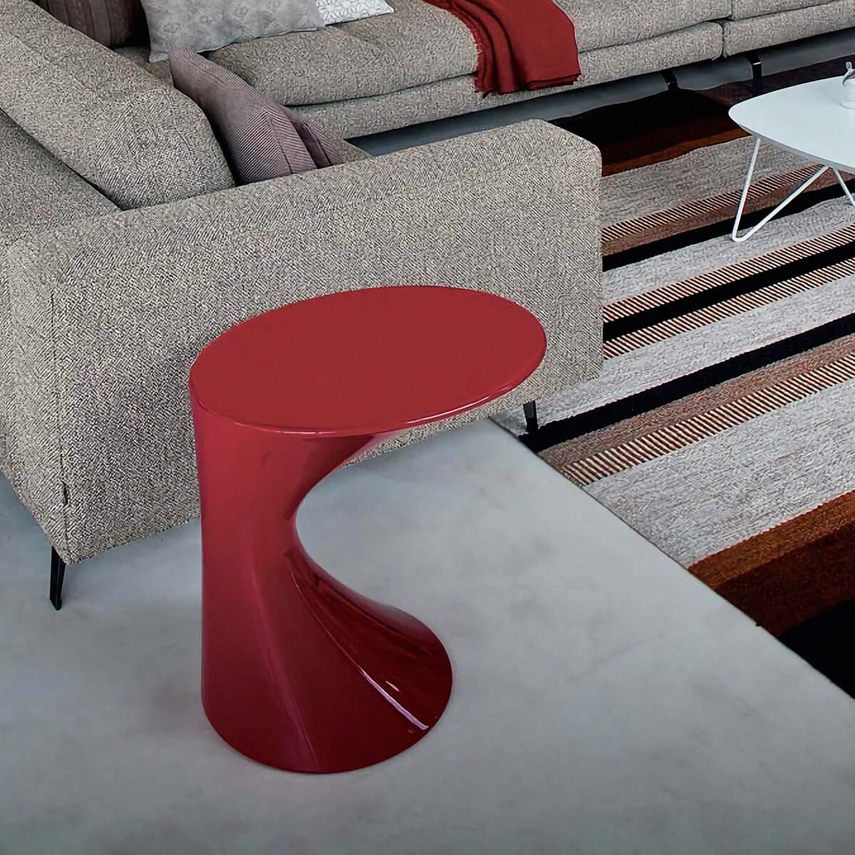 Amaranth / Mobile / WhiteMenu / Tod Side Table, designed by Todd Bracher