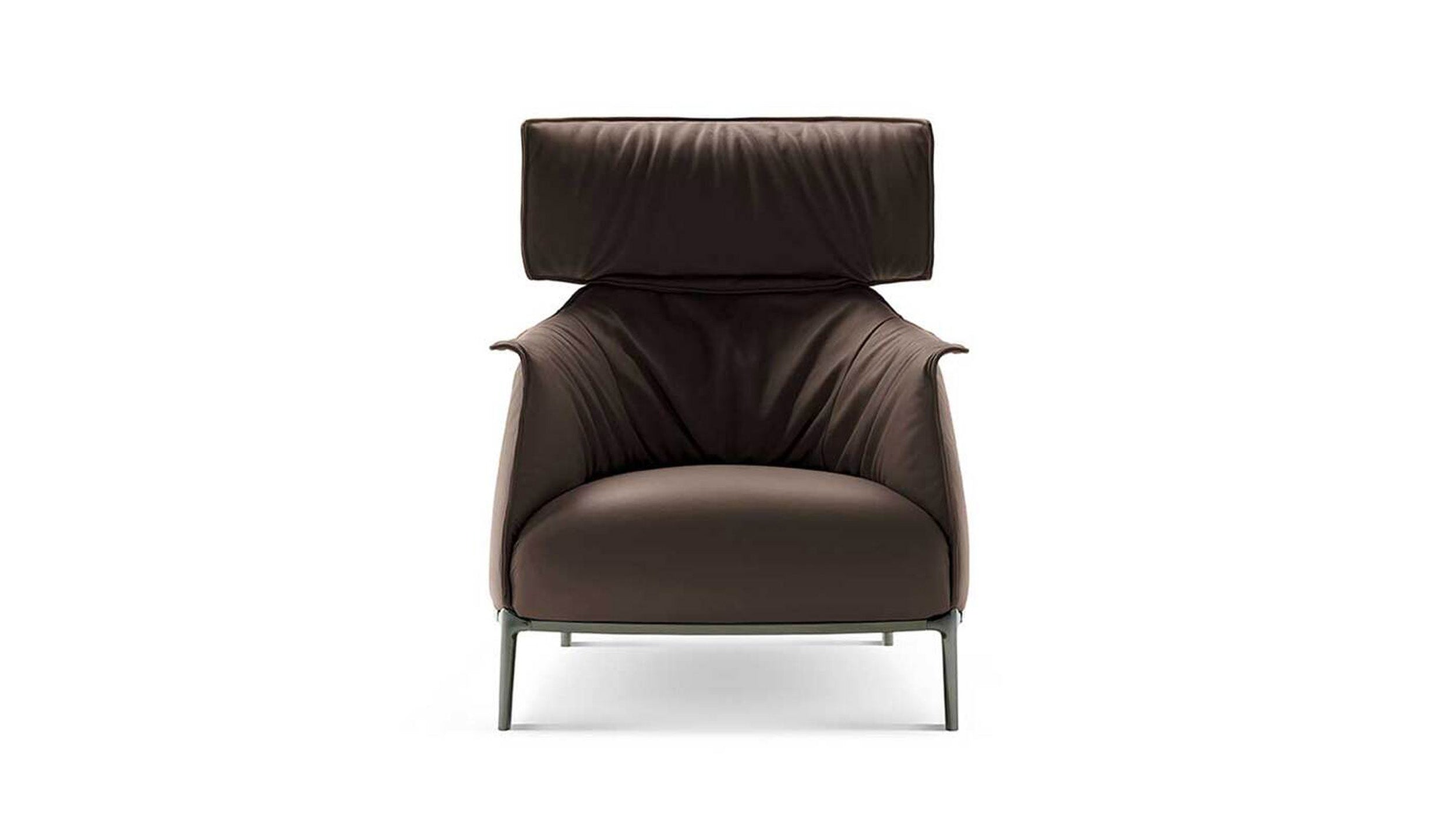 Desktop / Archibald King Armchair, designed by Jean-Marie Massaud for Poltrona Frau