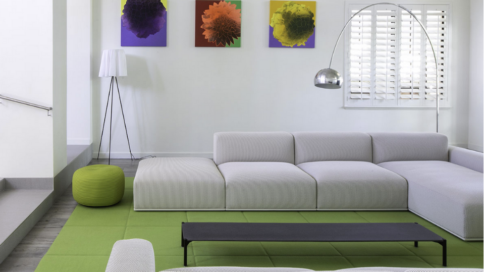 Desktop / Cover Sofa, designed by Victor Carrasco for Paola Lenti