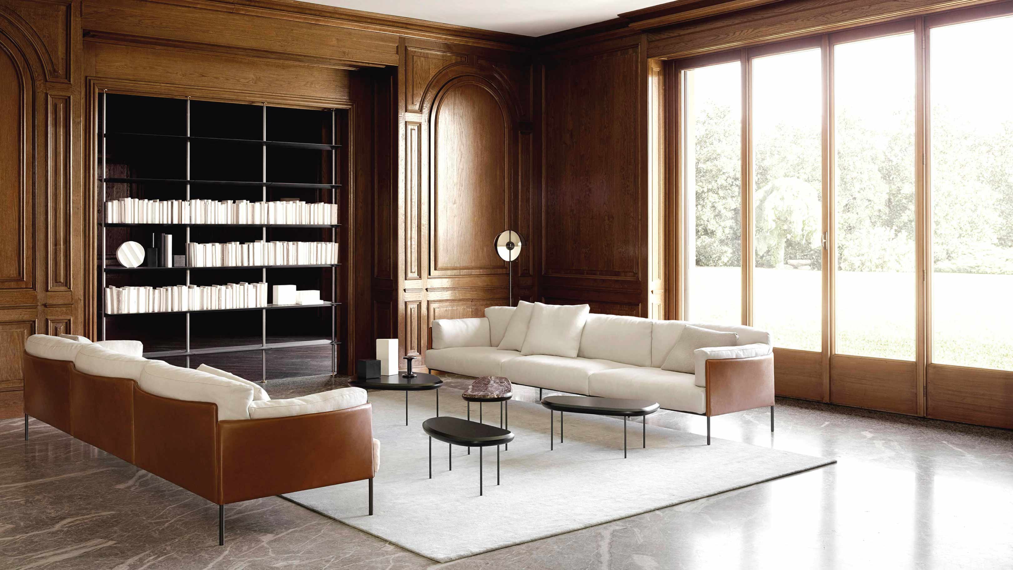 Desktop / WhiteMenu / Pebble, designed by Lanzavecchia made by Living Divani
