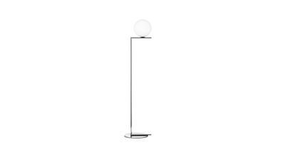 Desktop / WhiteMenu / IC Floor Lamp, designed by Michael Anastassiades made by Flos