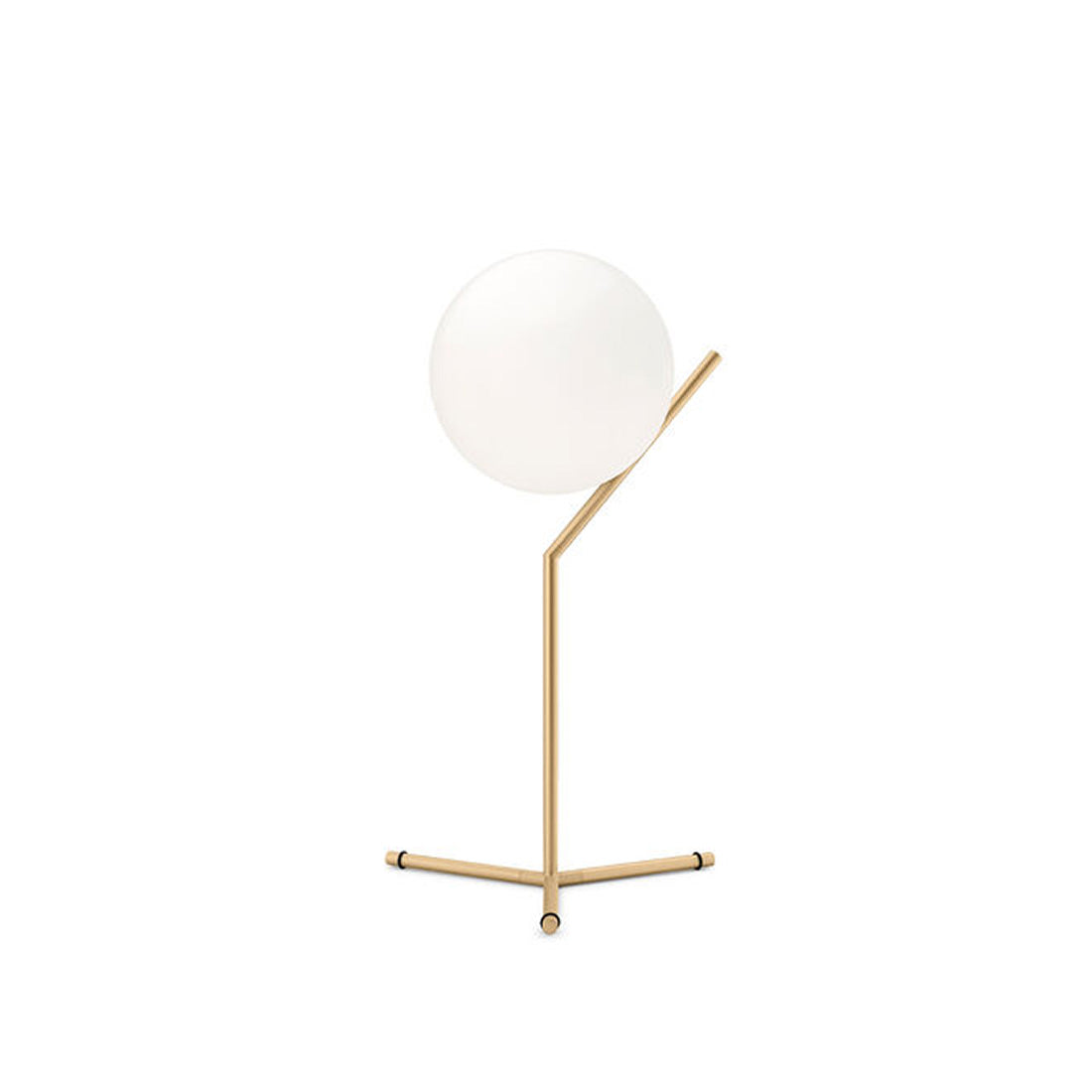 Brass / Mobile /  IC Lights T1 High Table Lamp, designed by Michael Anastassiades for Flos