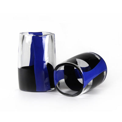 ARCADE Vase Ichnos Blue Vase
