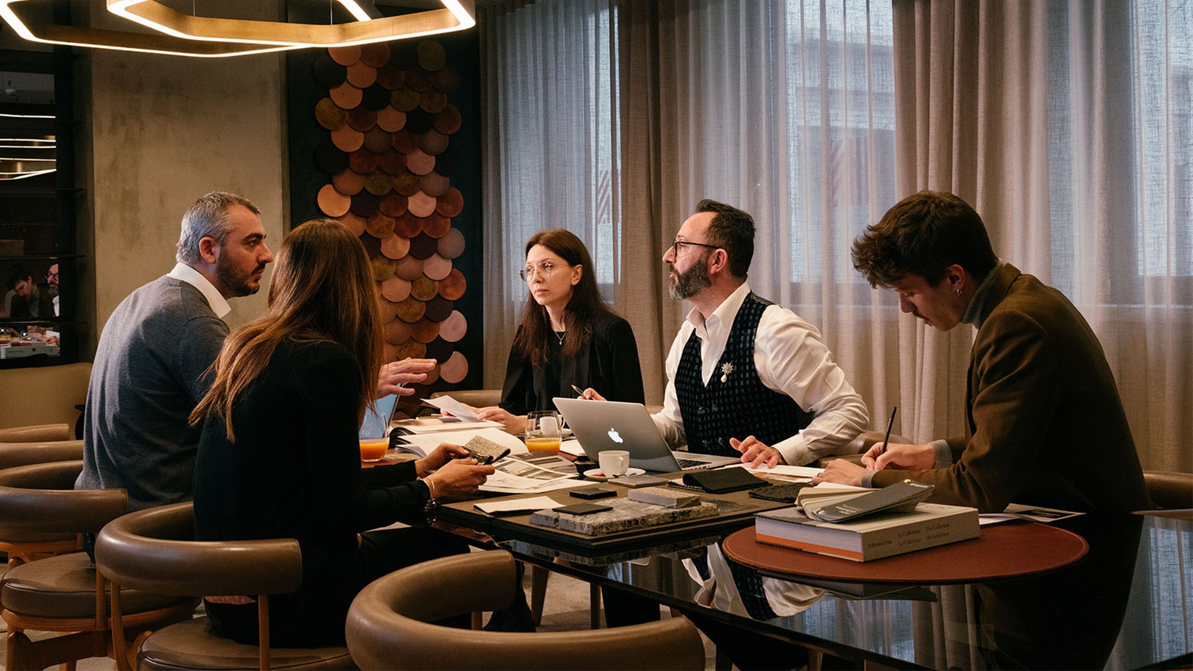 Luminaire Interni design team.