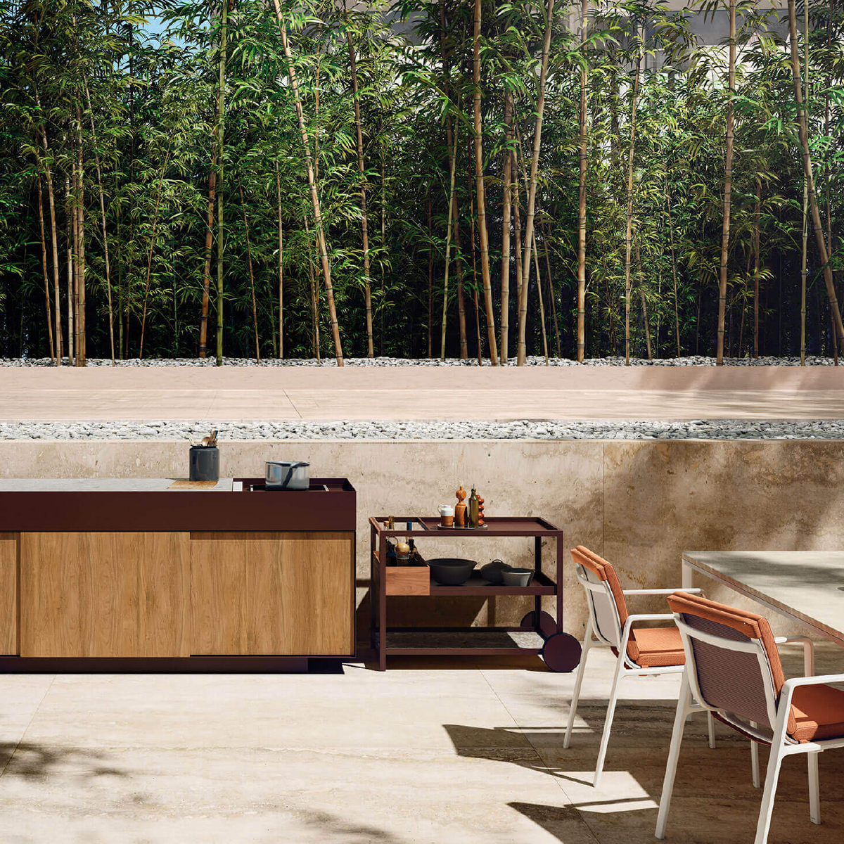 Mobile / WhiteMenu / Trolley, designed by Kettal Studio