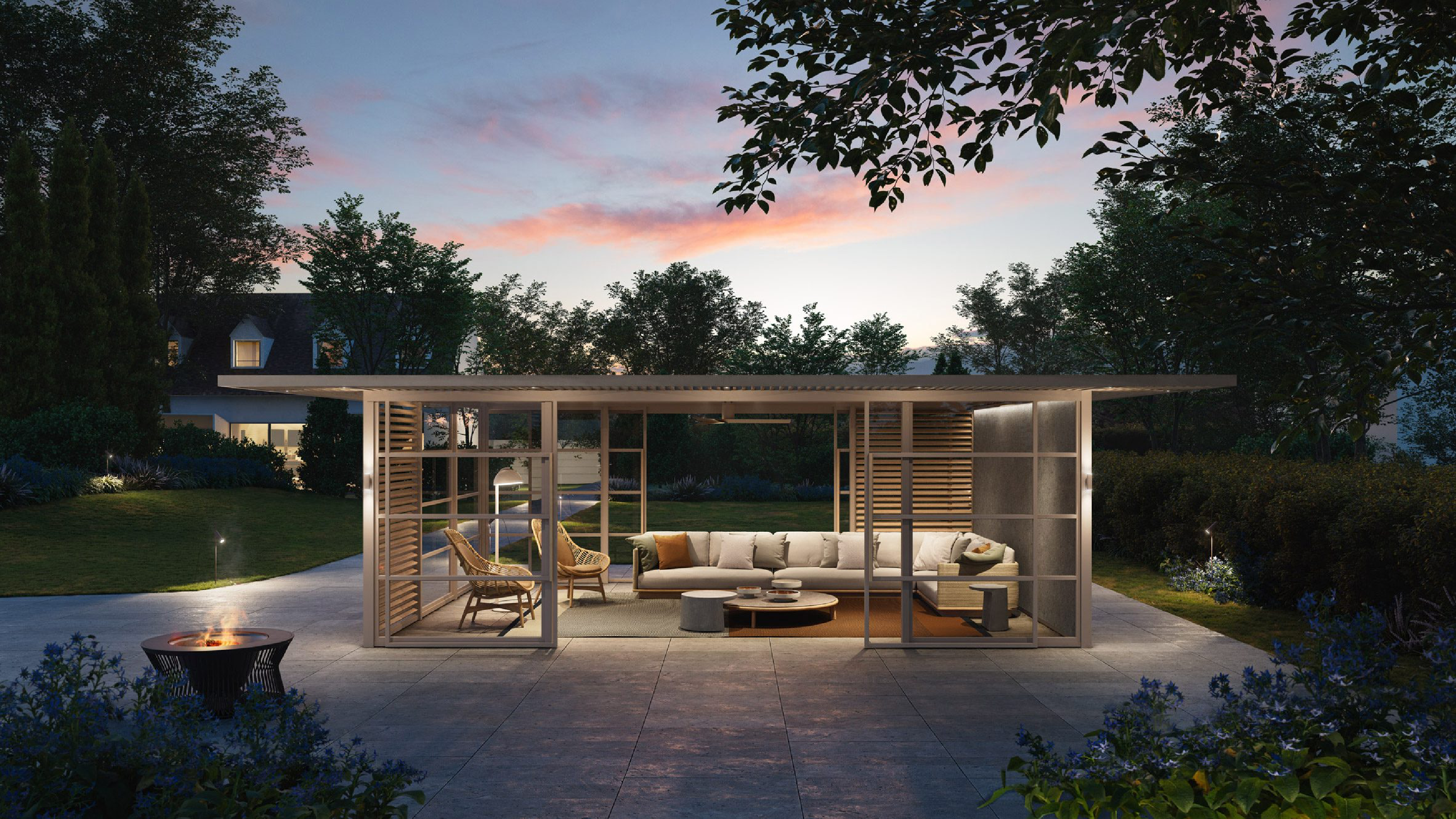 Desktop / WhiteMenu / Pavilion H, designed by Kettal Studio