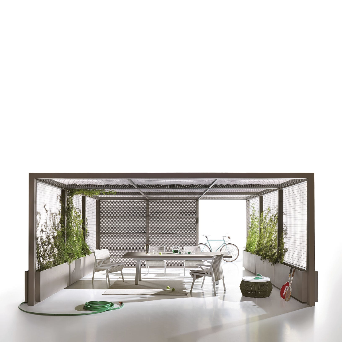 Mobile / WhiteMenu / Pavilion L, designed by Kettal Studio