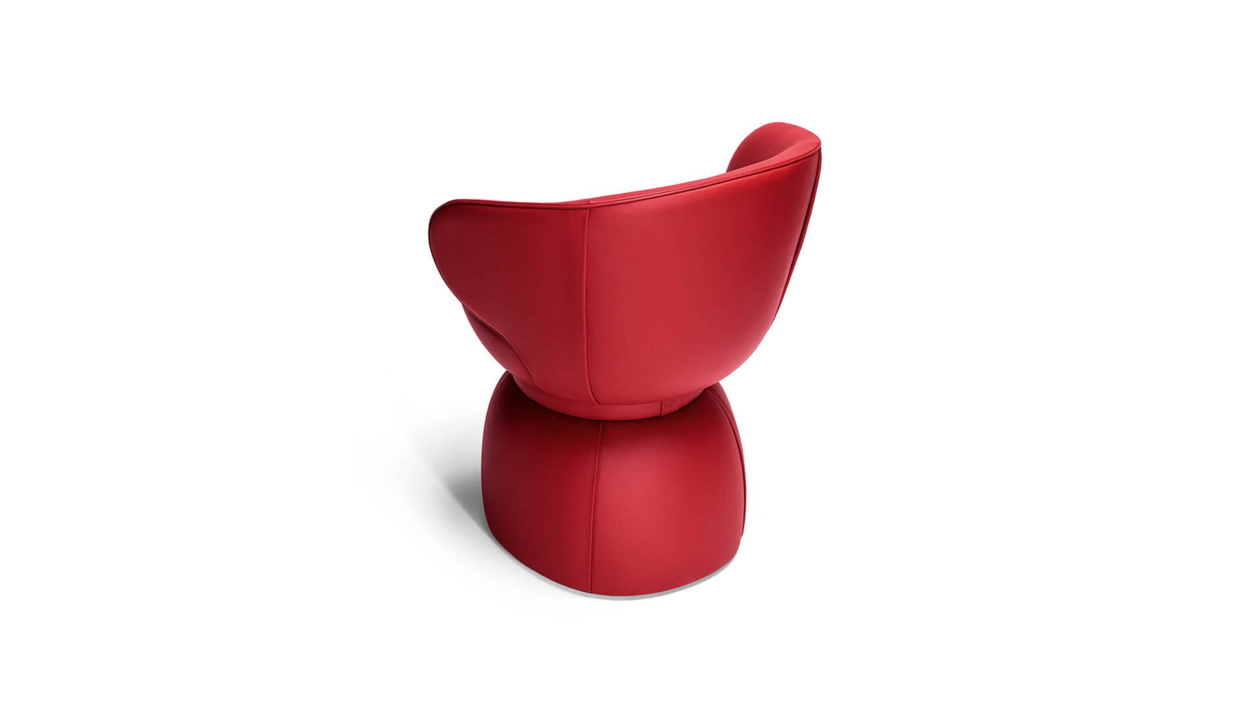 Desktop / Leplì Small Armchair, designed by Kensaku Oshiro for Poltrona Frau