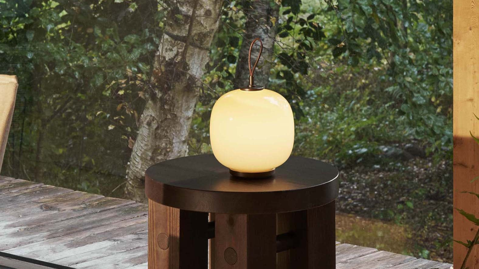 Yellow / Desktop / VL45 Radiohus LED Portable Lamp, designed by Vilhelm Lauritzen for Louis Poulsen