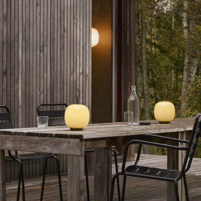 Yellow / Mobile / VL45 Radiohus LED Portable Lamp, designed by Vilhelm Lauritzen for Louis Poulsen