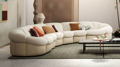 Desktop / Parka Modular Sofa, designed by Draga and Aurel made by Poltrona Frau 