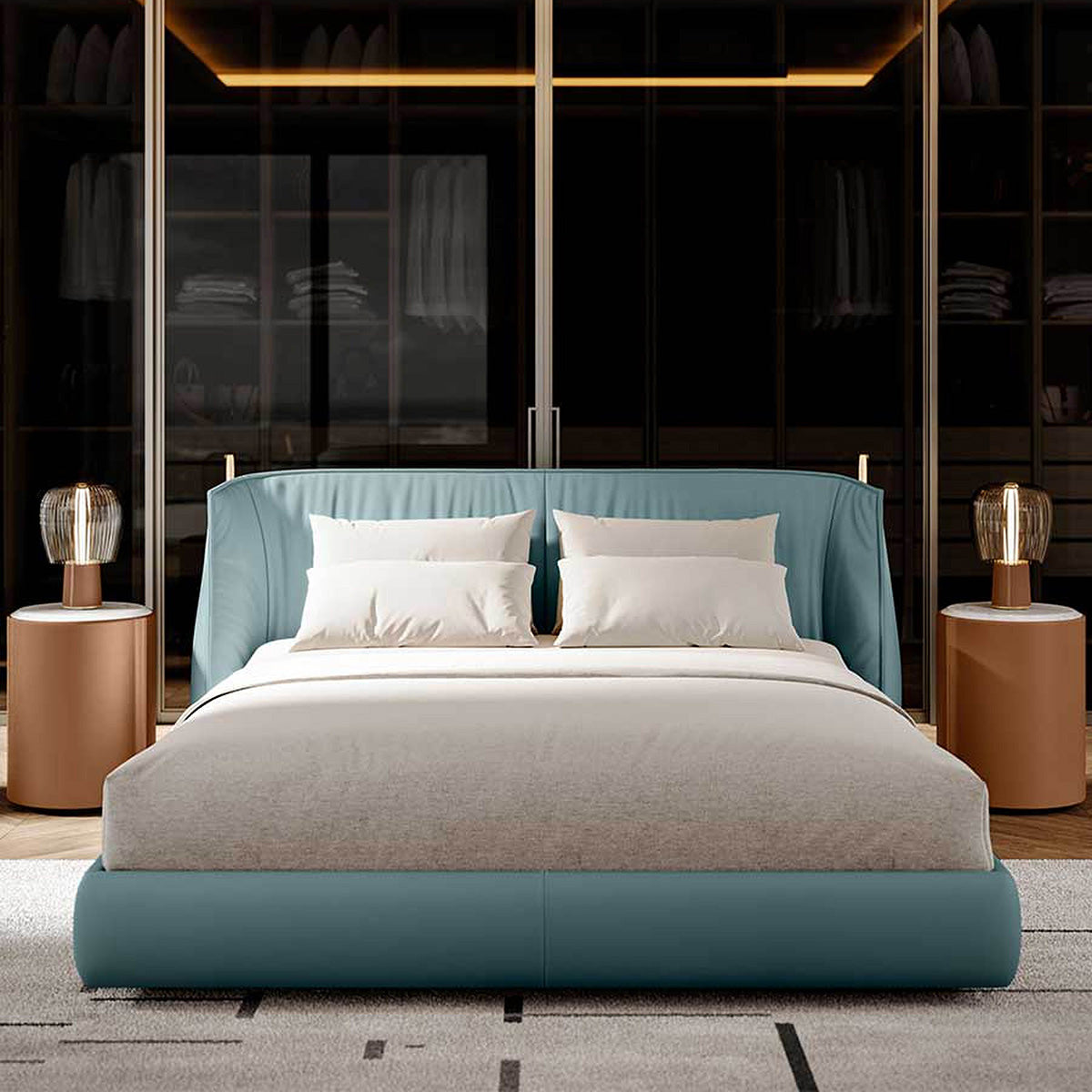 Mobile / Archibald bed, designed by Jean-Marie Massaud for Poltrona Frau 