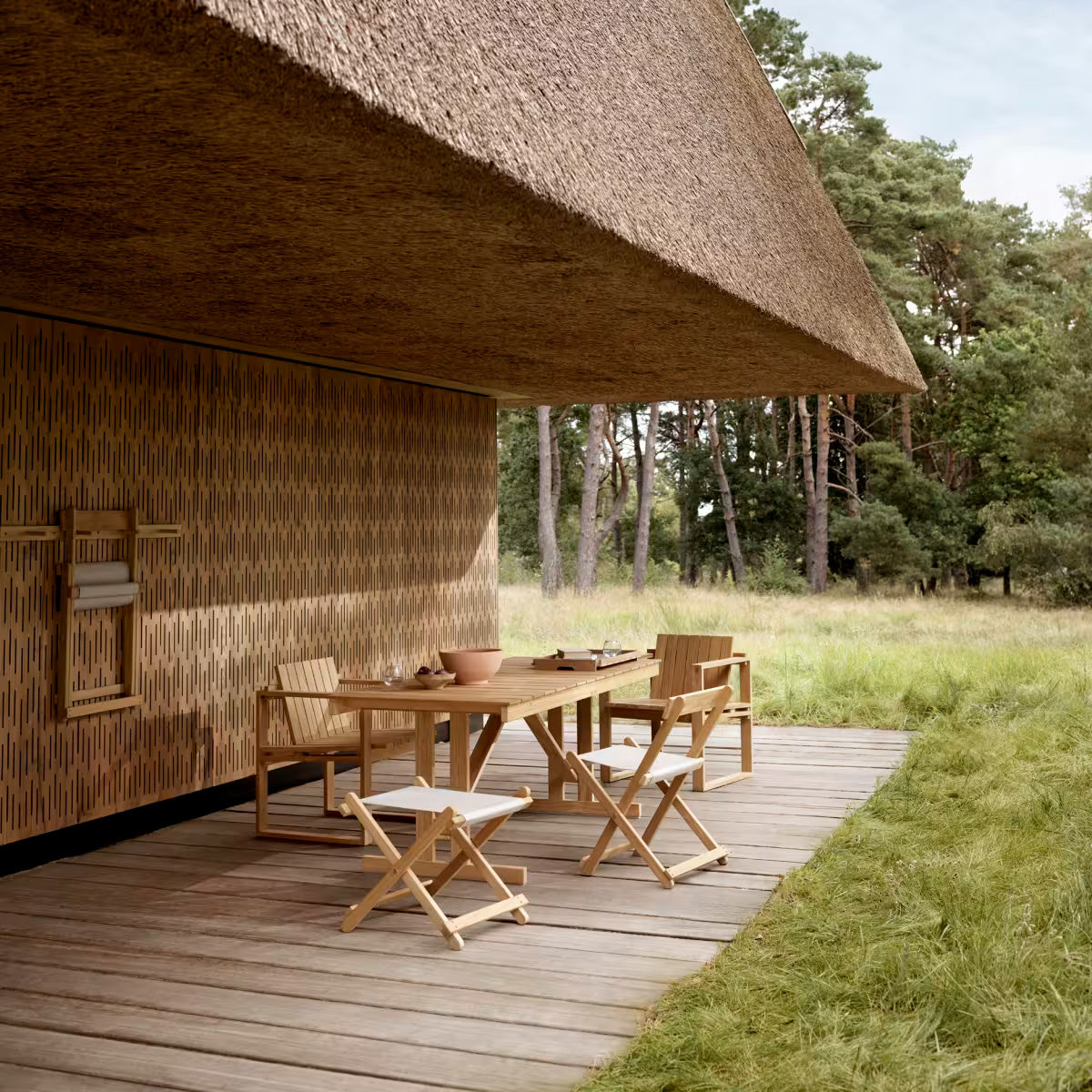 Mobile / BM5768 Deck Chair Footstool, designed by Børge Mogensen for Carl Hansen and Søn
