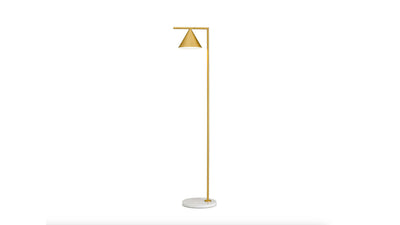 Brass / Desktop / Captain Flint Floor Lamp, designed by Michael Anastassiades for Flos