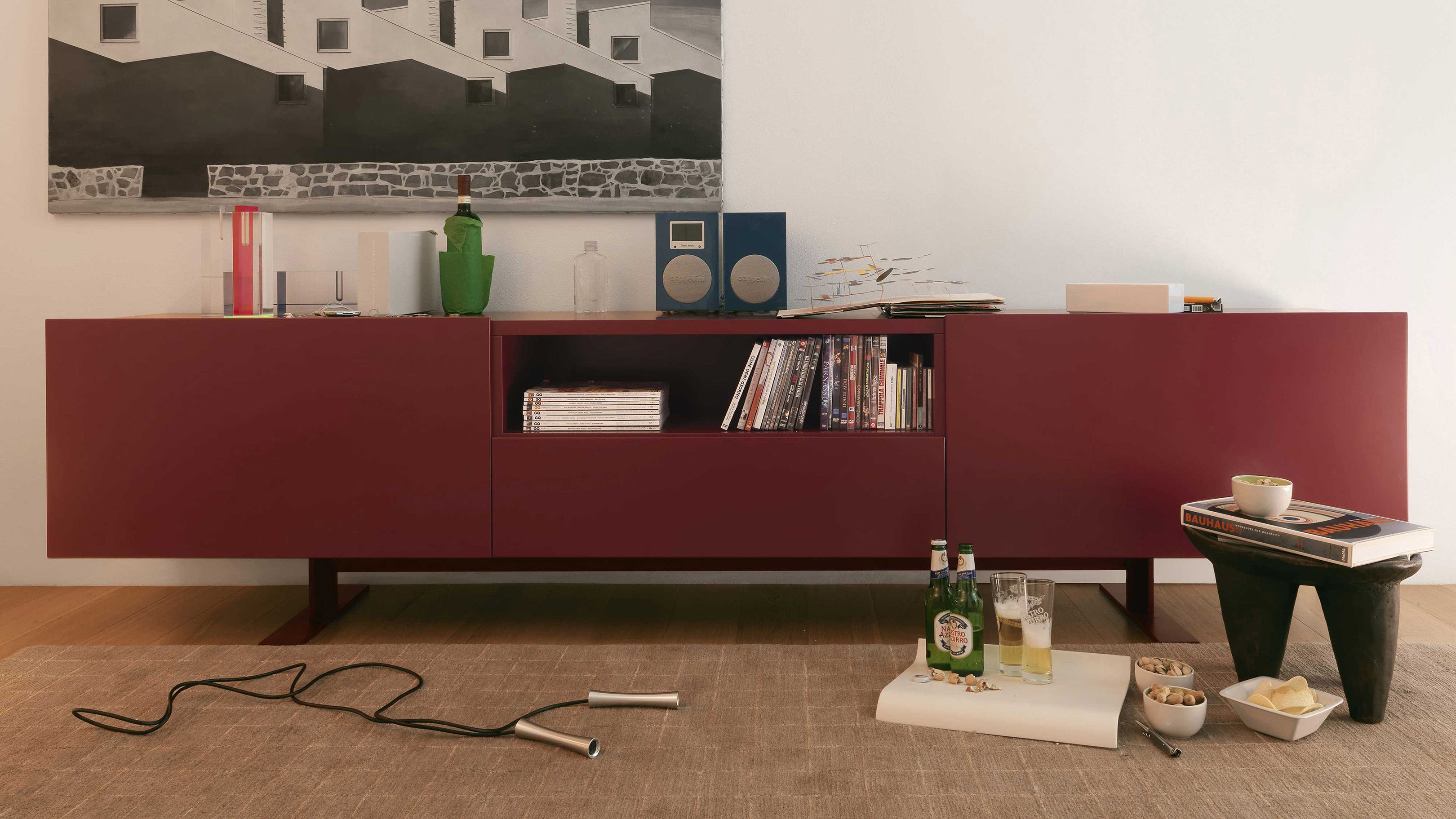 Desktop / Luxor Cabinet, designed by Giulio Cappellini made by Cappellini 