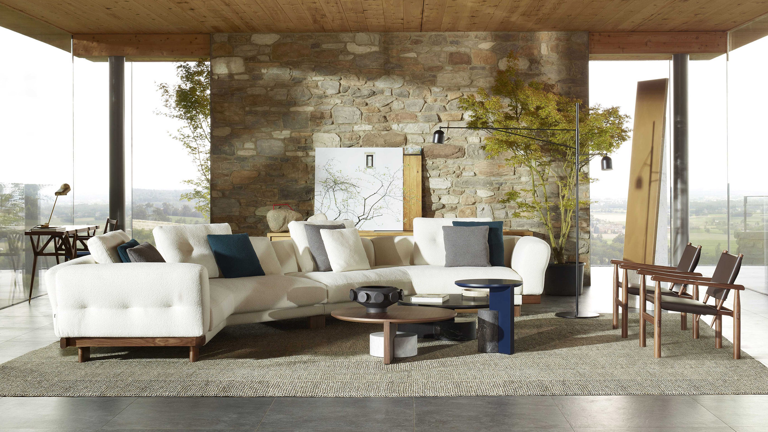 Desktop / Sengu Sofa, designed by Patricia Urquiola for Cassina 