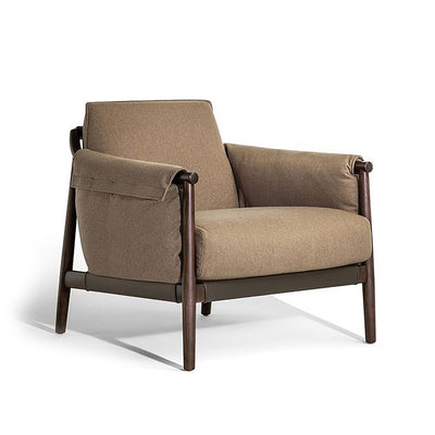 Mobile / Times Lounge Armchair, designed by Spalvieri and Del Ciotto made by Poltrona Frau 