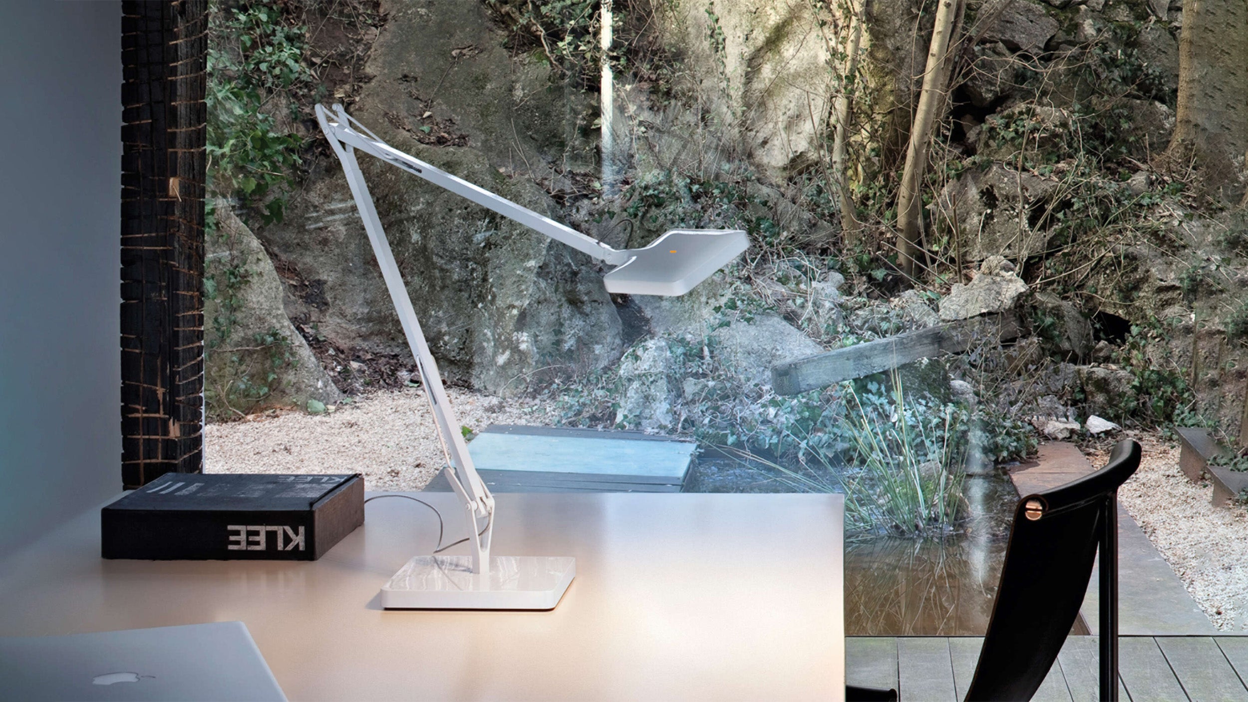 White / Desktop / Kelvin LED Desk Lamp, designed by Antonio Citterio and Toan Nguyen made by Flos