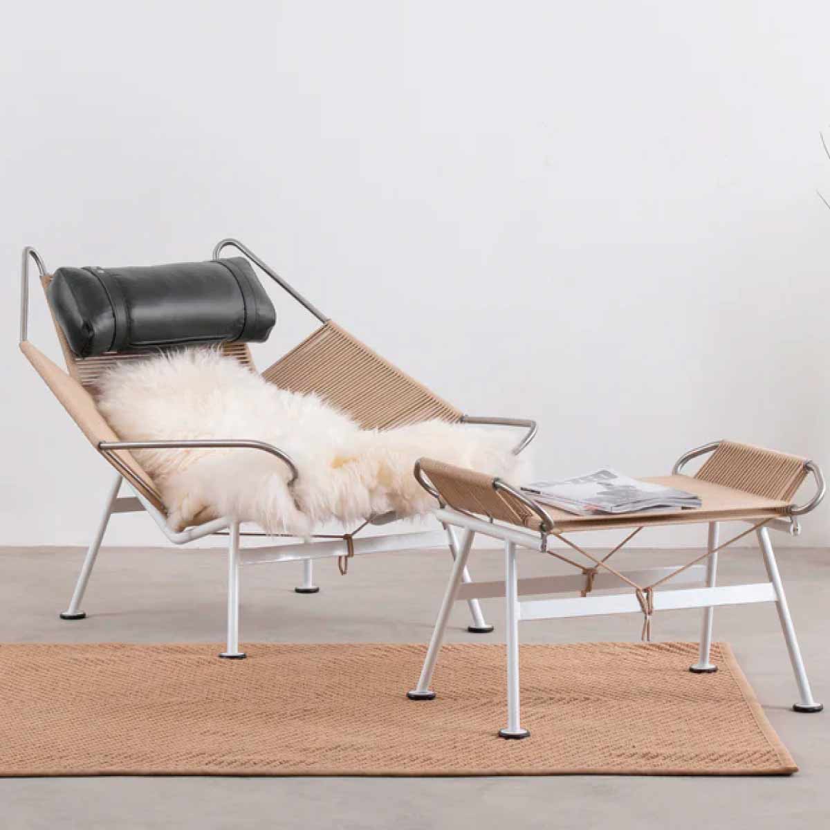 Mobile / WhiteMenu / Flag Haylard Chair, designed by Hans J. Wegner