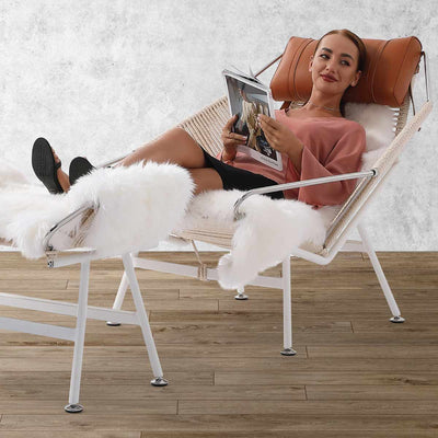 Mobile / WhiteMenu / Flag Haylard Chair, designed by Hans J. Wegner