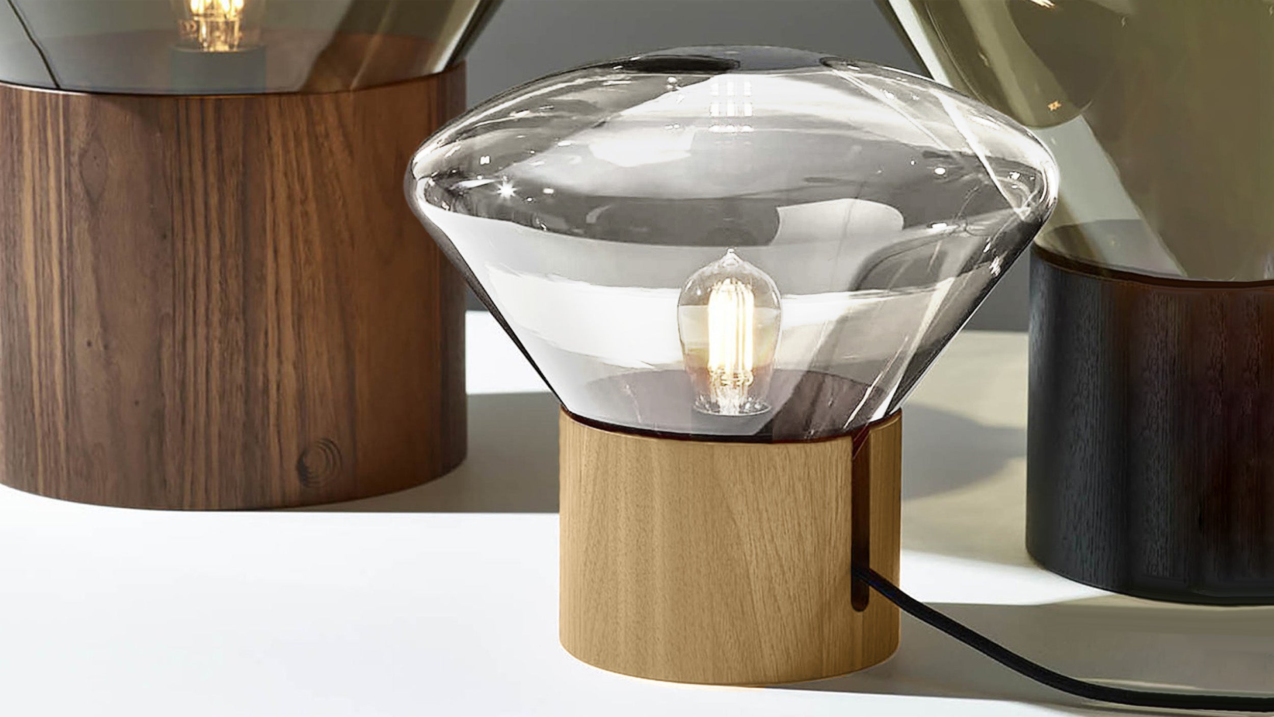 Desktop / Muffins Mini Table Lamp, designed by Lucie Koldova and Dan Yeffet for Brokis